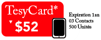 TesyCard (Carte basique 35€)